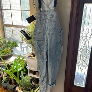 Duluth Blue Denim Garden Jumpsuit with Adjustable Straps
